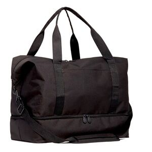 Catalina Deluxe Small Weekender Duffel Bag Black NWT – NJOY Logo